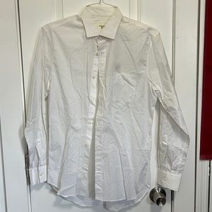 Billy Reid White Dress Shirt 15.5
